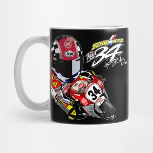 Kevin Schwantz Lucky Strike Suzuki Tribute Mug